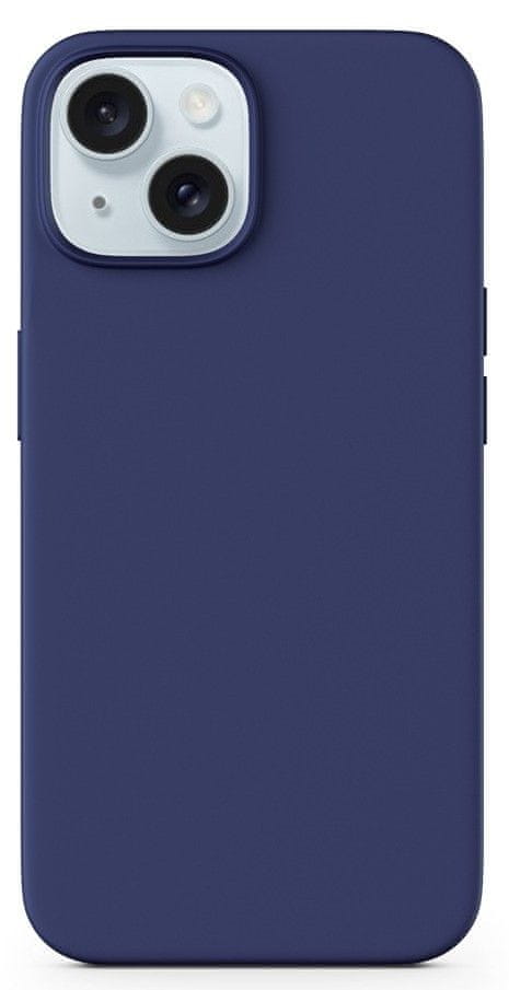 EPICO Mag+ silikónový kryt pre iPhone 15 s podporou MagSafe 81110101600001 - modrý
